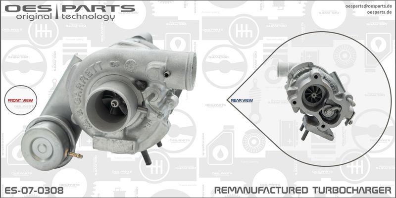 OES PARTS Kompressor,ülelaadimine ES-07-0308